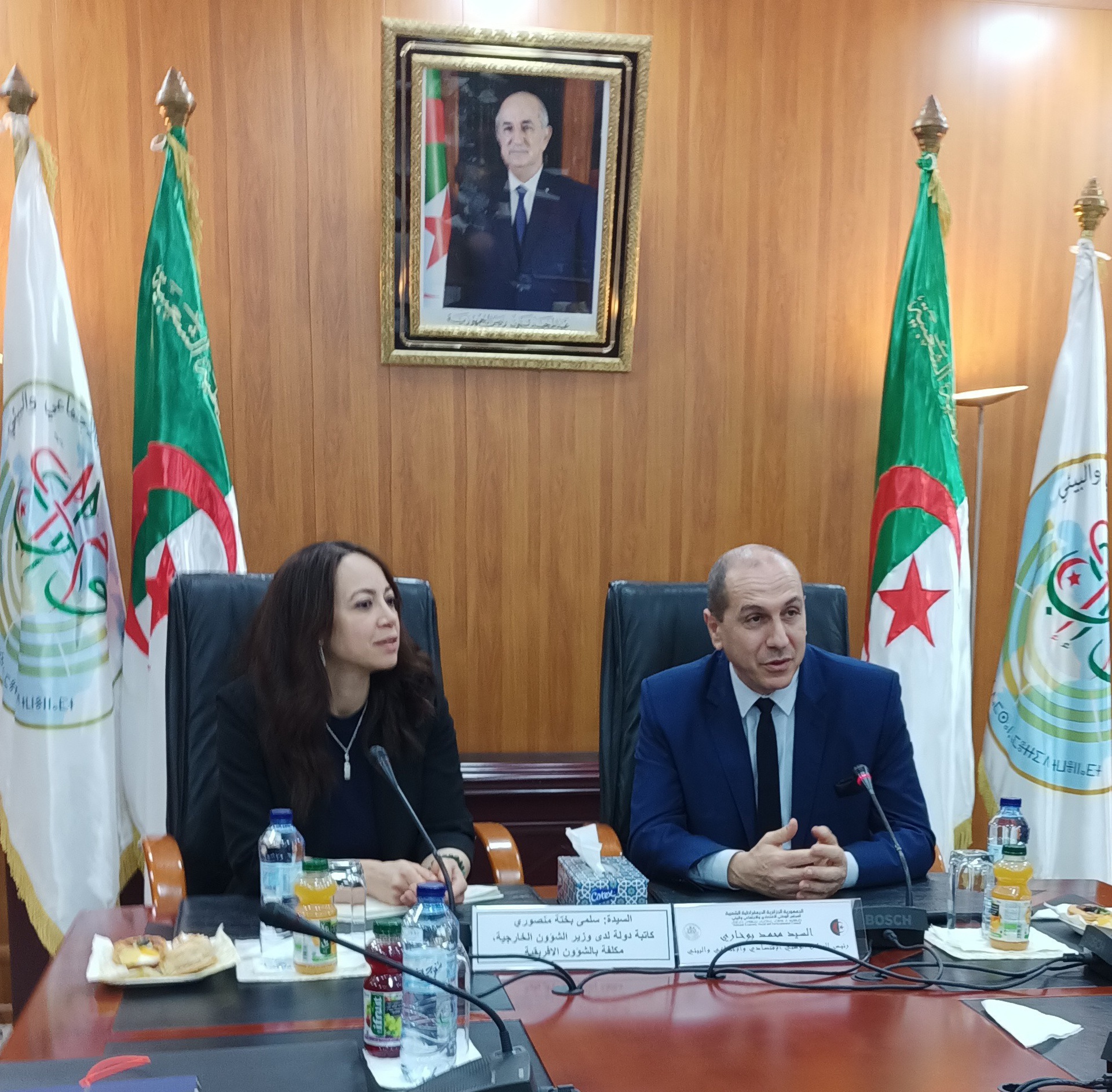 Visite de la chargée des affaires africaines