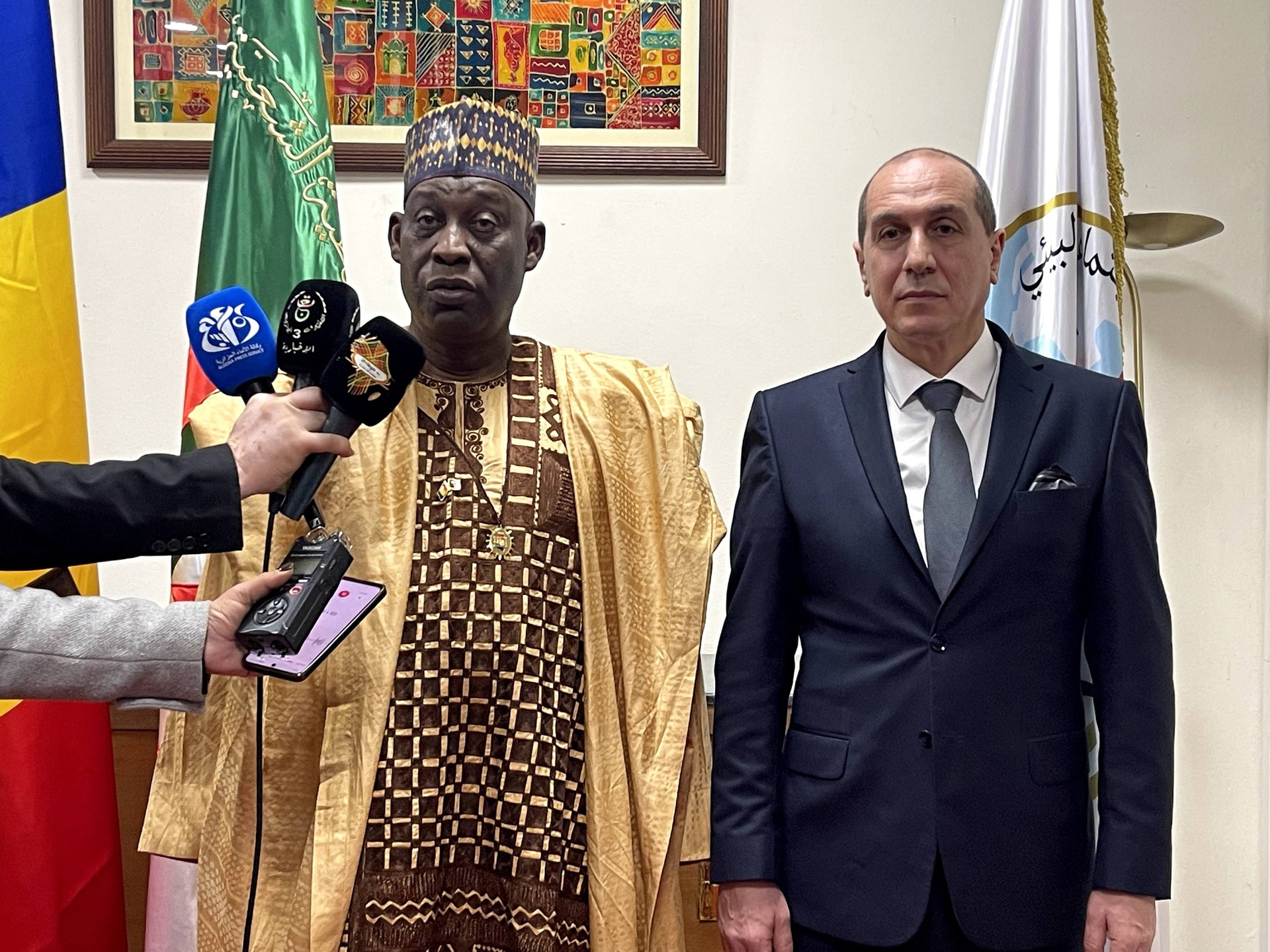 Le Président du CNESE reçoit son homologue tchadien
