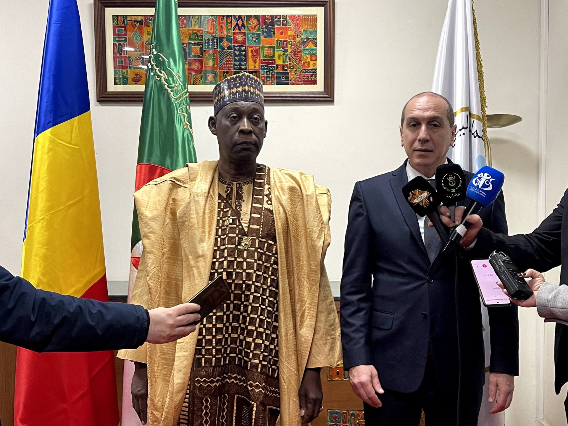 Le Président du CNESE reçoit son homologue tchadien