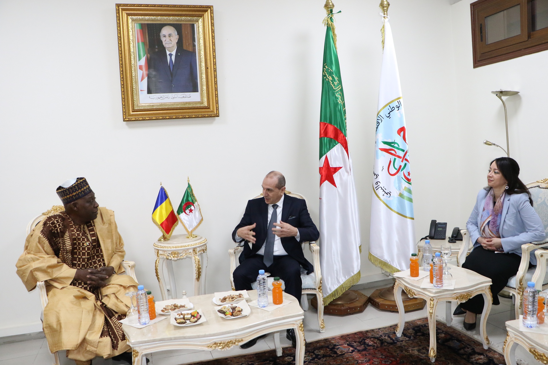 Le Président du CNESE reçoit son homologue tchadien