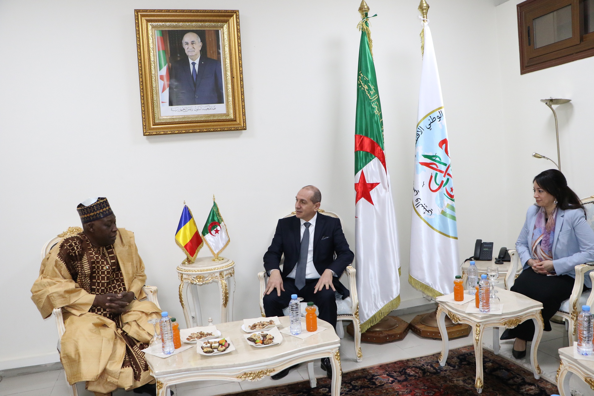 Le Président du CNESE reçoit son homologue tchadien
